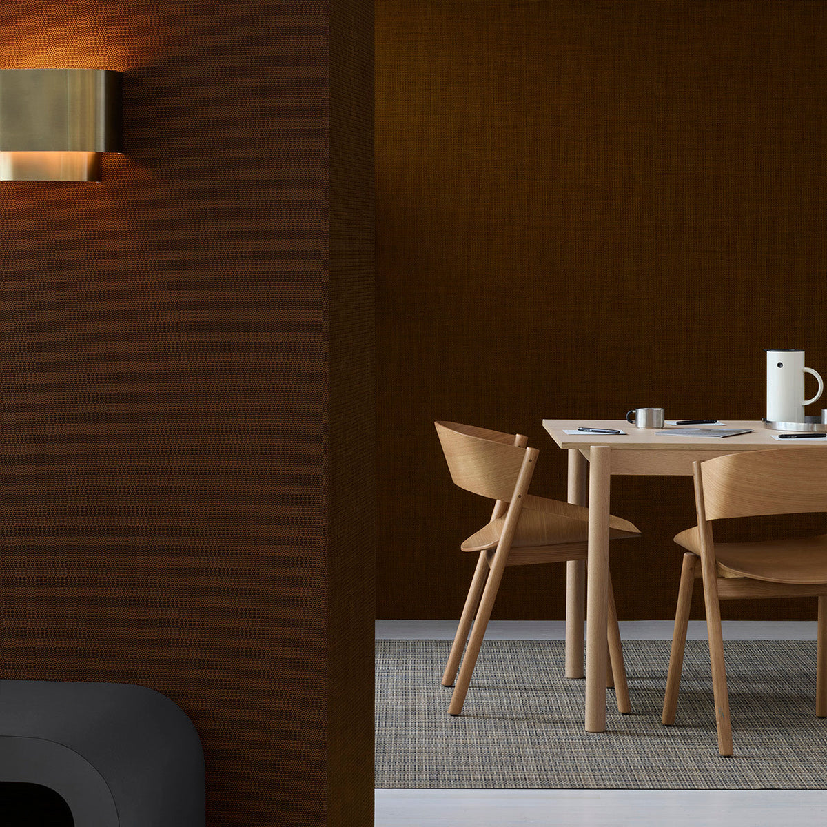 Link Wall Textile Samples - Truffle