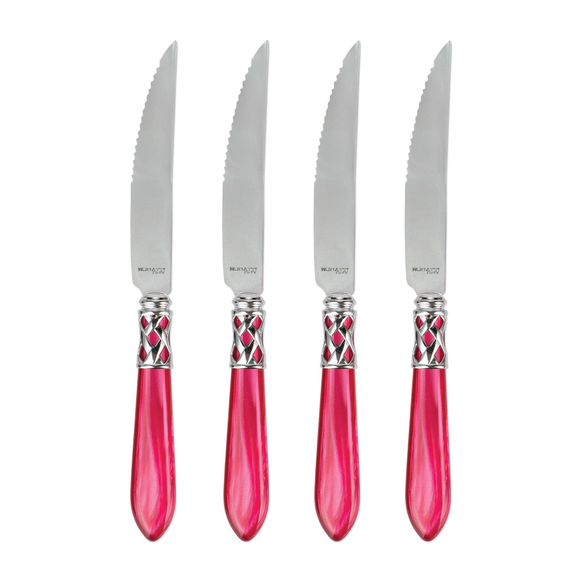 Aladdin Brilliant Steak Knives - Set of 4 - Light Blue