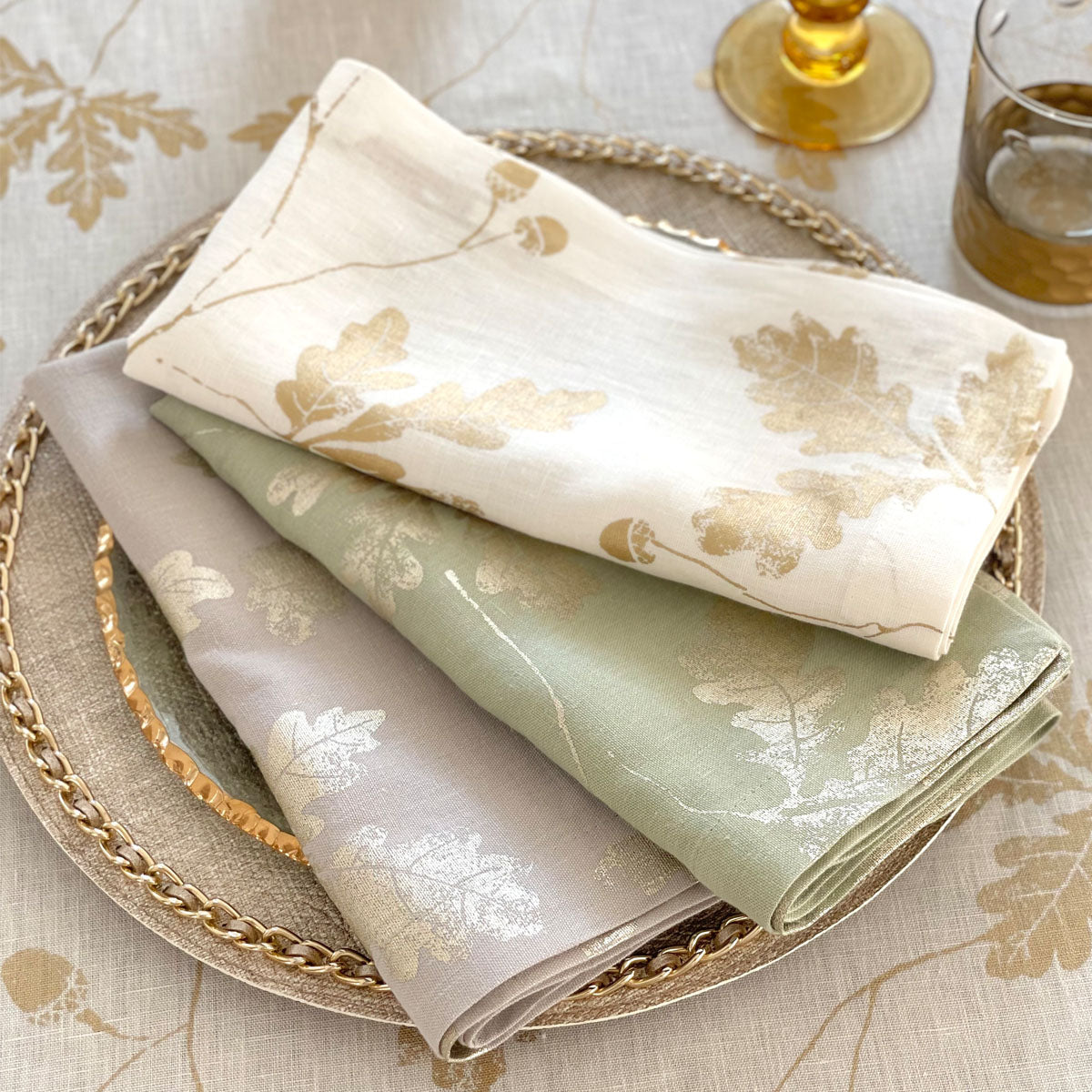 Bodrum Acorn Napkins — Bodrum collection image 2