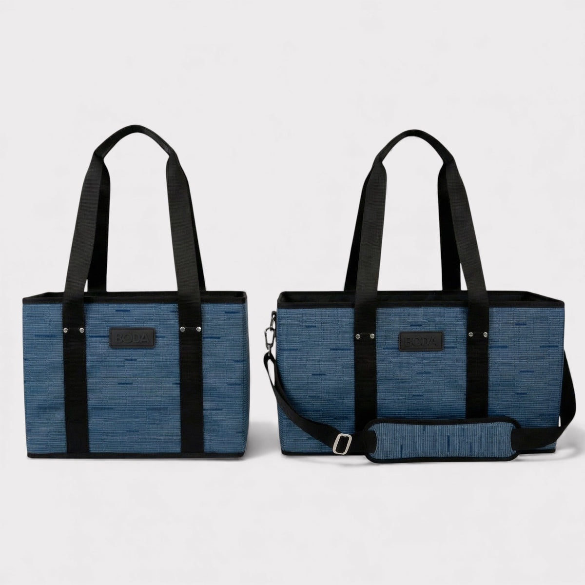 Boda Market Tote - Bamboo - Lapis
