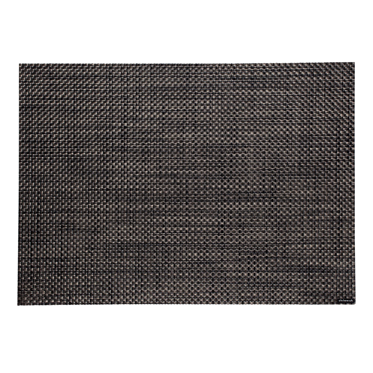 Basketweave Placemats - Carbon