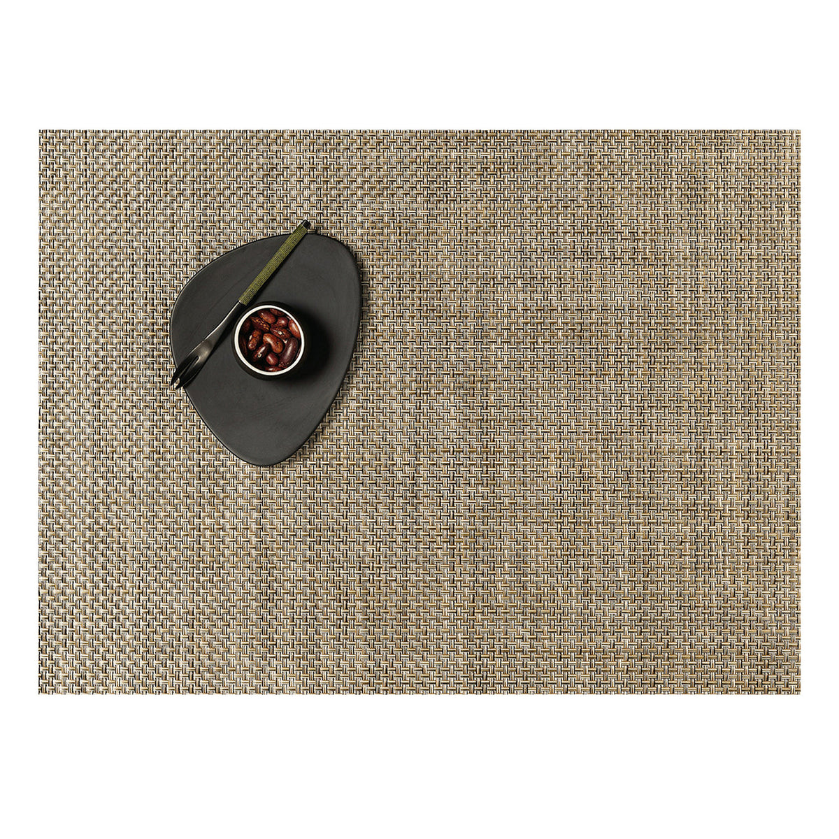 Basketweave Placemats - Latte