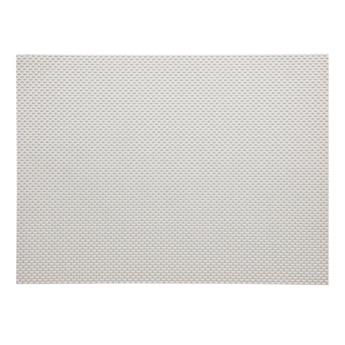 Mini Basketweave Placemats - White
