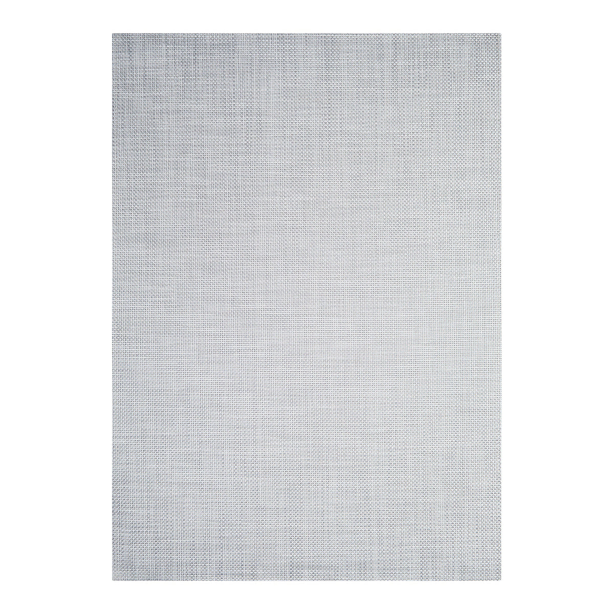 Basketweave Rugs - White/Silver