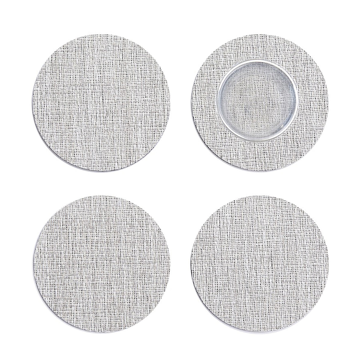 Bouclé Coaster Samples - Natural