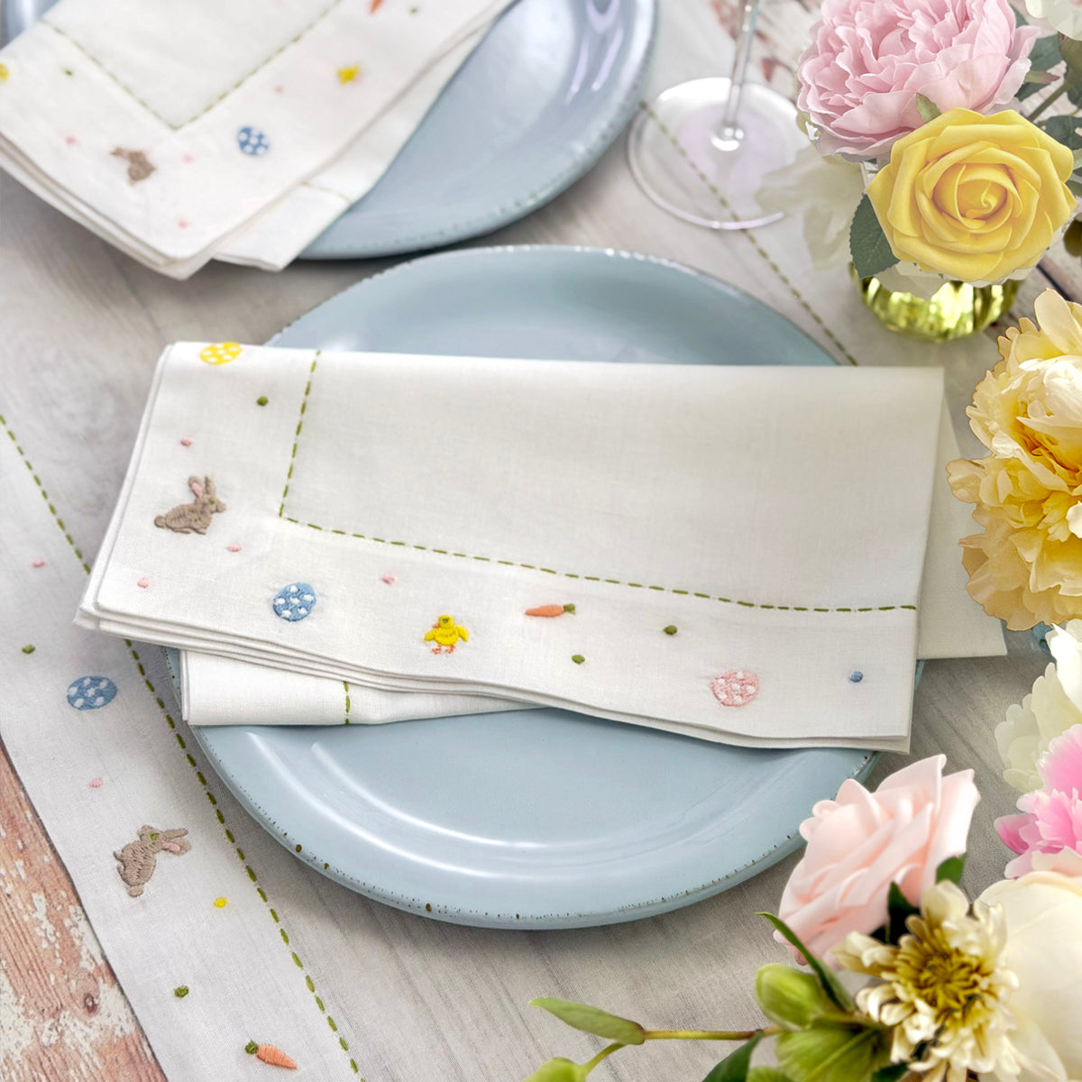 Bodrum Bunny Trail Napkins — Bodrum collection image 2