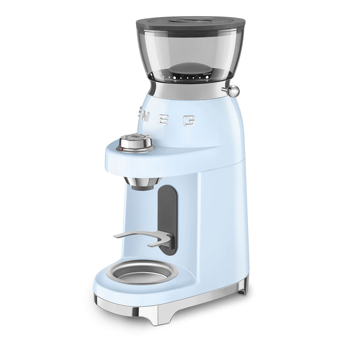 SMEG Multipurpose Conical Burr Coffee Grinder (CGF03) – Pastel Blue