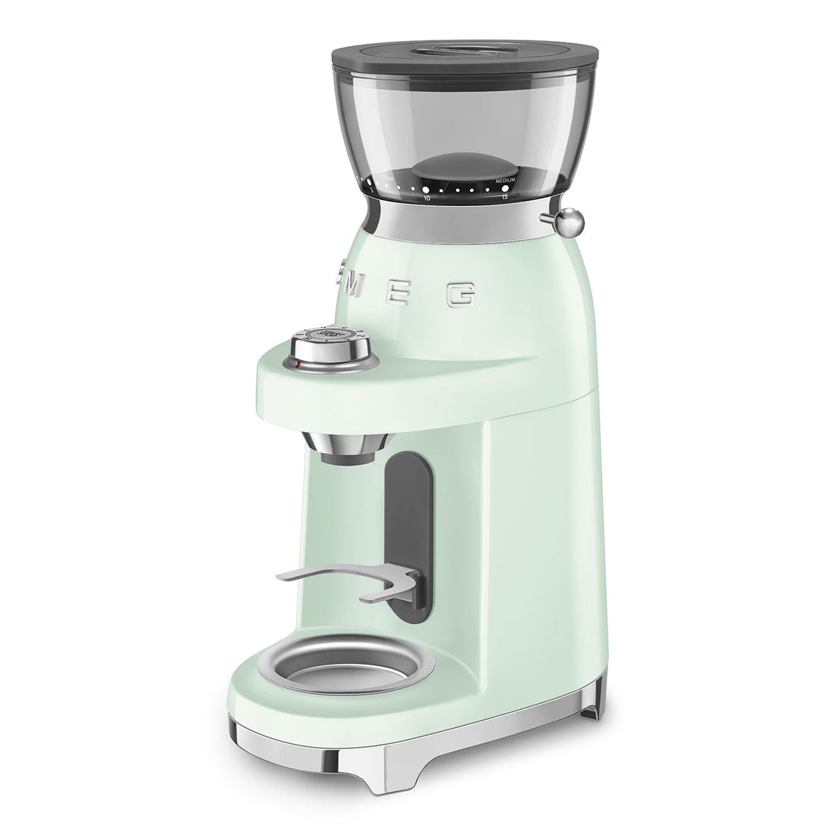 SMEG Multipurpose Conical Burr Coffee Grinder (CGF03) – Pastel Green
