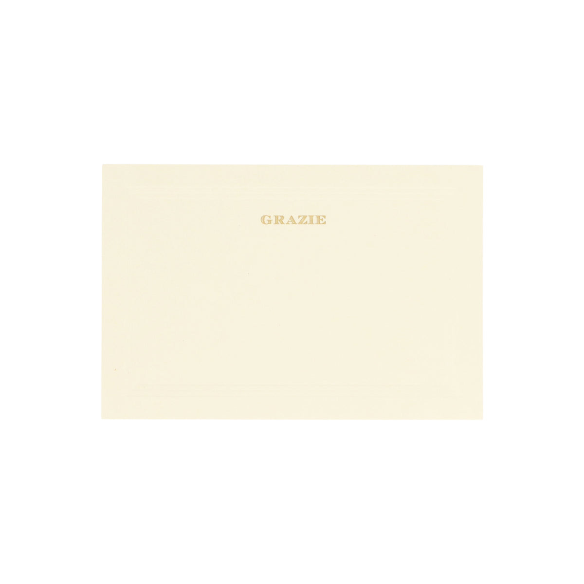 Carta Italiana Grazie Notecard Set (Pack of 10)