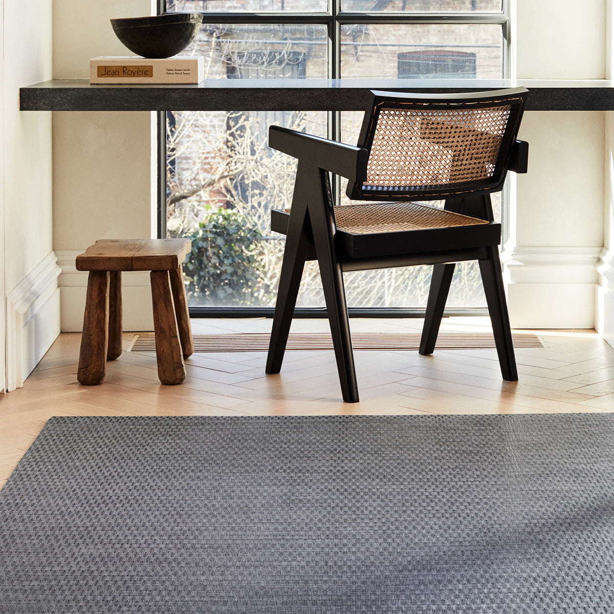 Thatch Rugs - Pewter
