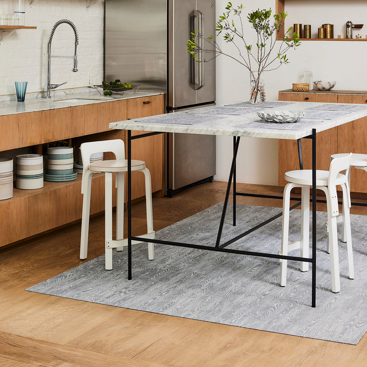 Woodgrain Rugs - Slate