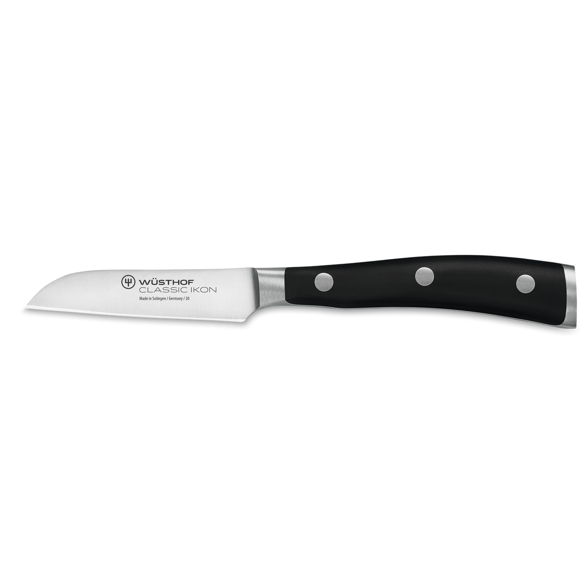 Wusthof Classic Ikon 11-Piece Knife Block Set — Black