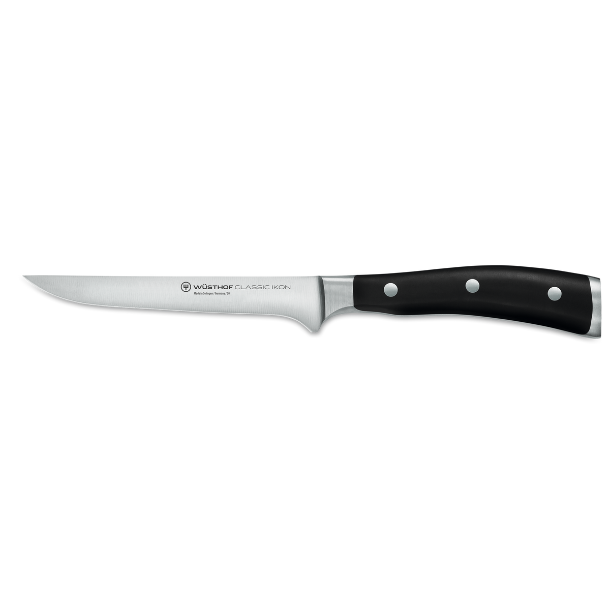 Wusthof Classic Ikon 11-Piece Knife Block Set — Black