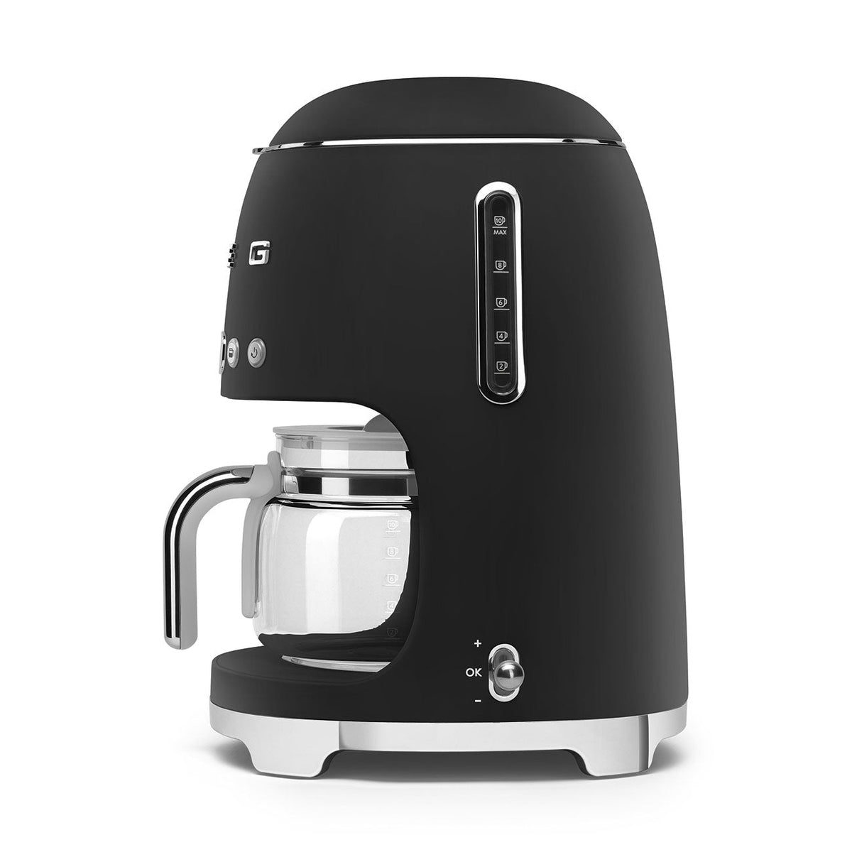SMEG 10-Cup Drip Coffee Machine (DCF02) – Matte Black