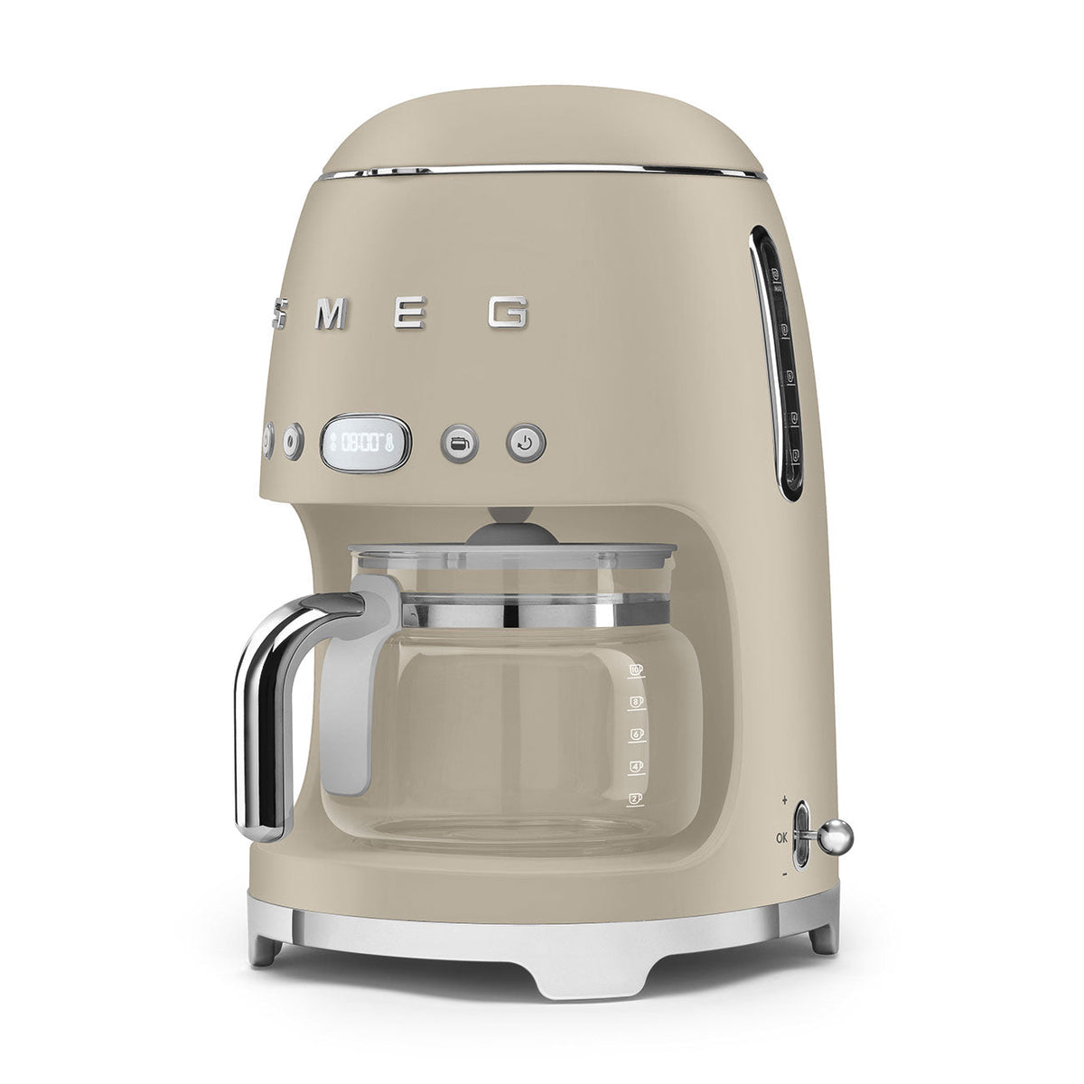 SMEG 10-Cup Drip Coffee Machine (DCF02) – Matte Moonlight