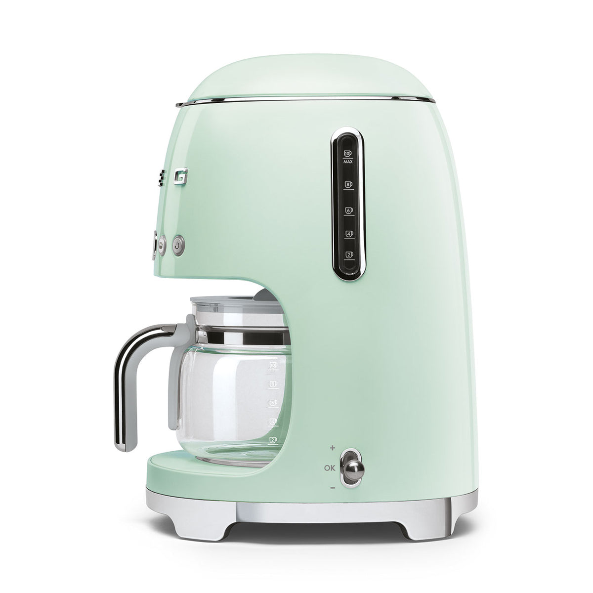 SMEG 10-Cup Drip Coffee Machine (DCF02) – Pastel Green