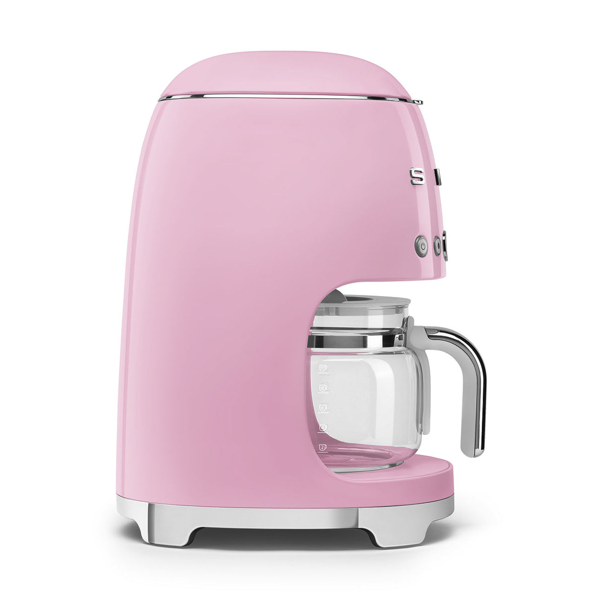 SMEG 10-Cup Drip Coffee Machine (DCF02) – Pink