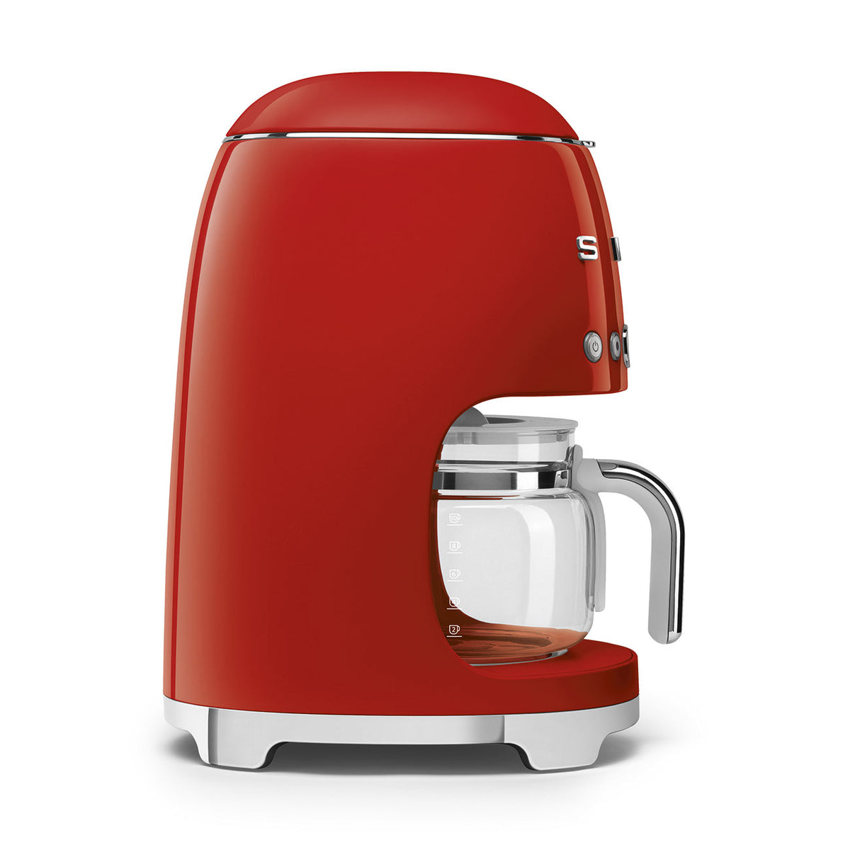 SMEG 10-Cup Drip Coffee Machine (DCF02) – Red