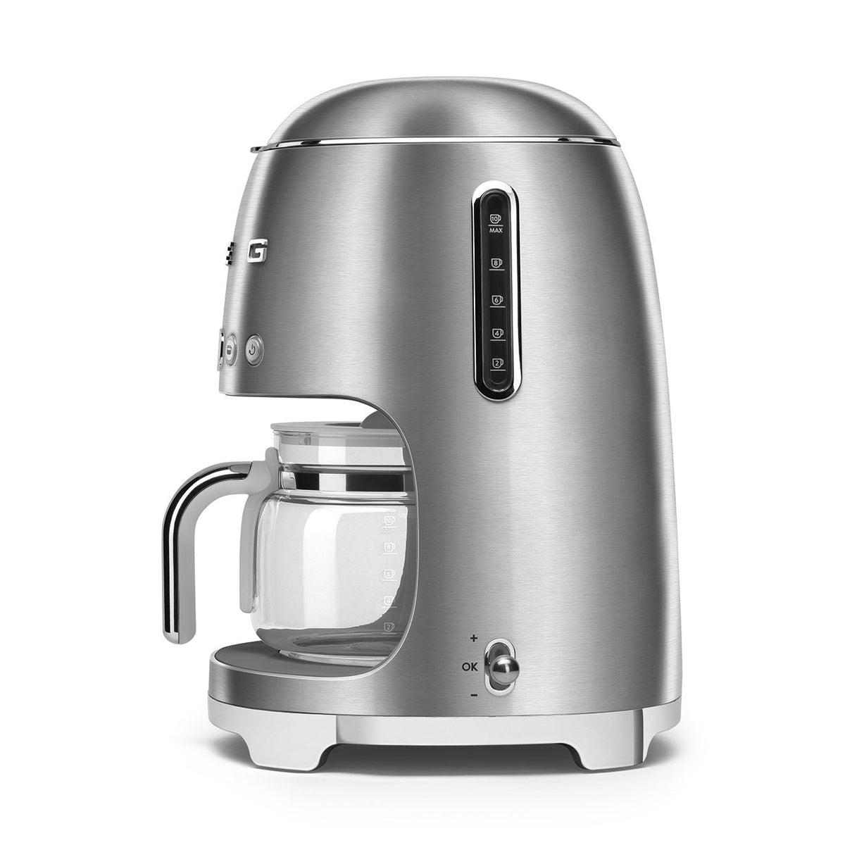SMEG 10-Cup Drip Coffee Machine (DCF02) – Stainless Steel