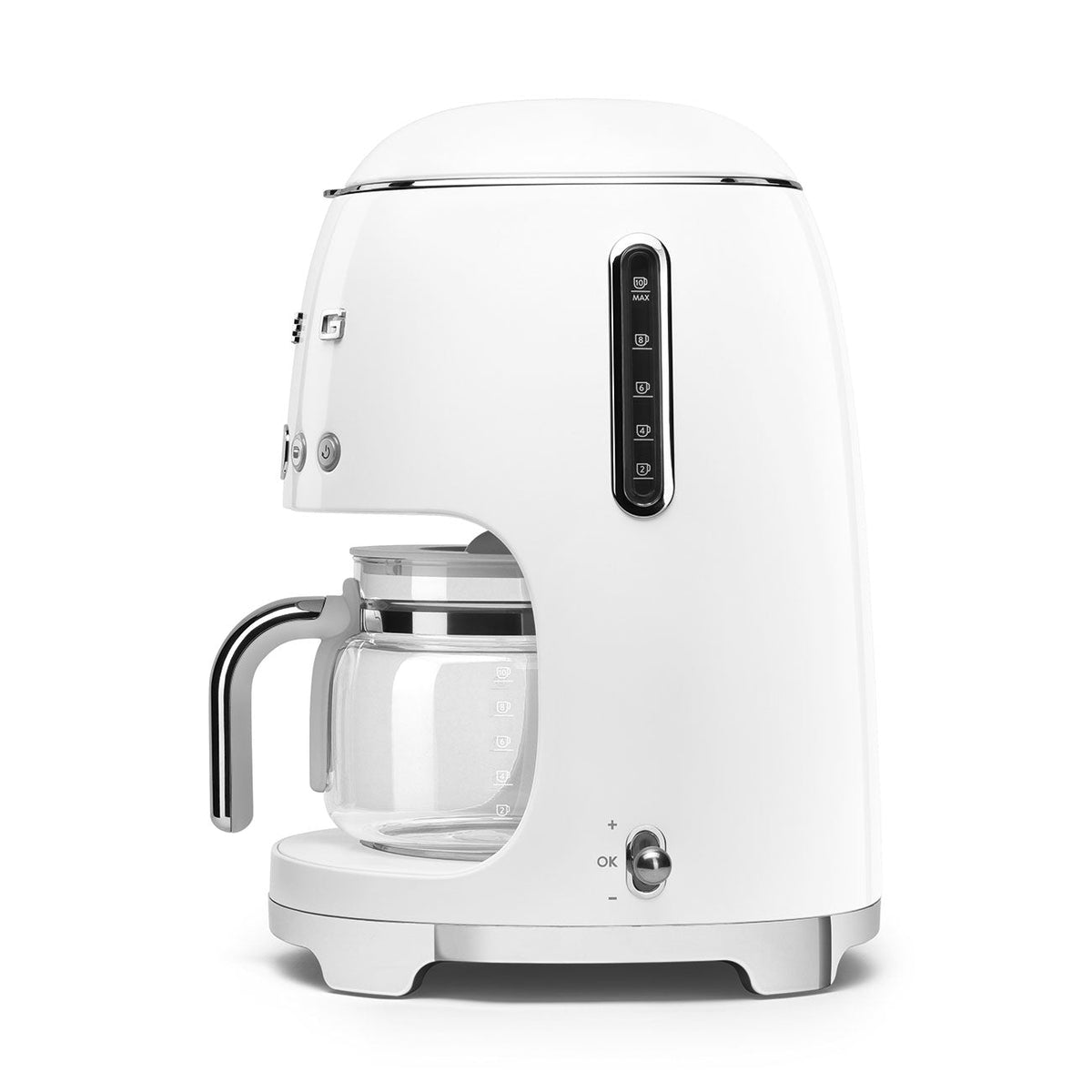 SMEG 10-Cup Drip Coffee Machine (DCF02) – White