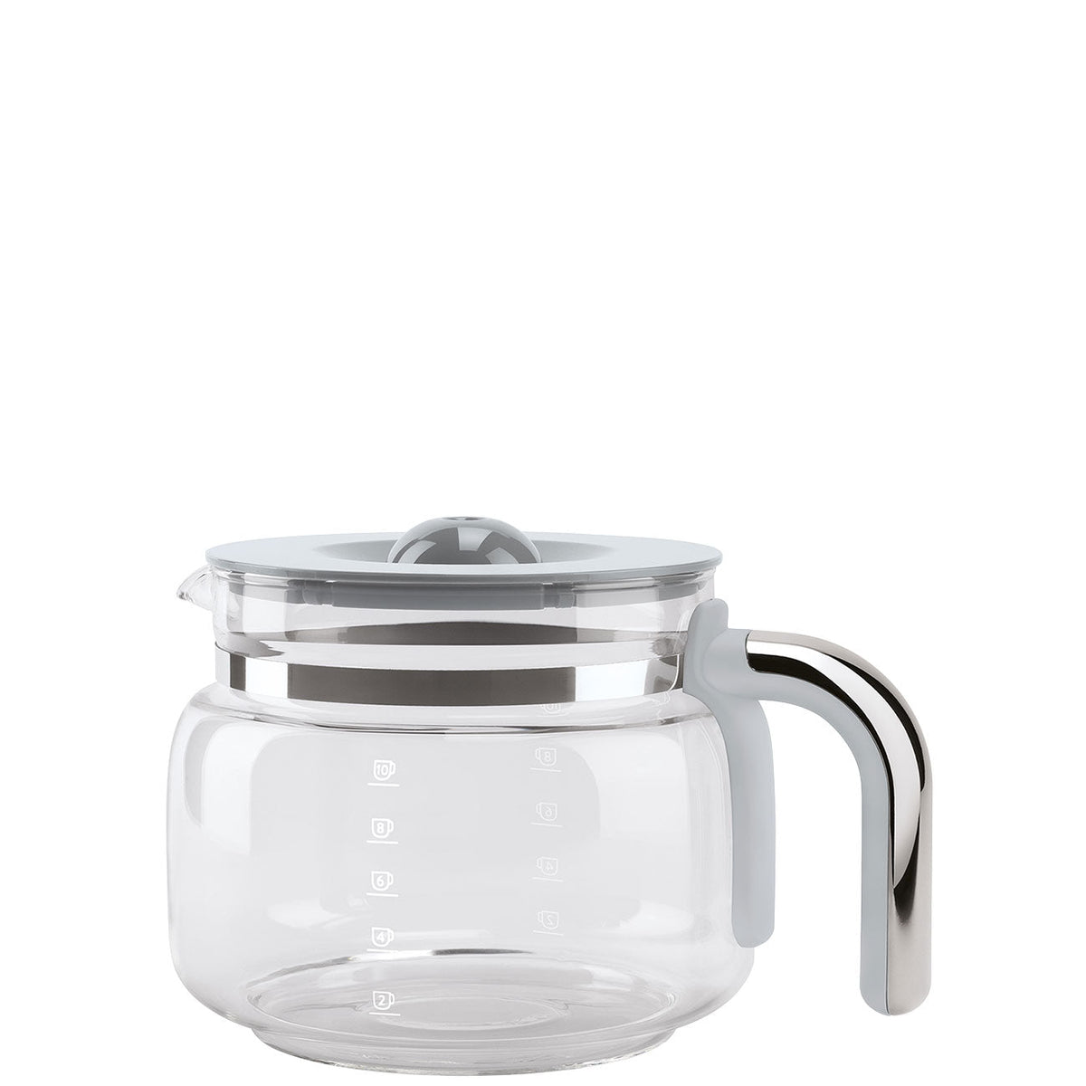 SMEG 10-Cup Glass Carafe w/ Lid for Smeg Drip Coffee Machines – Default Title