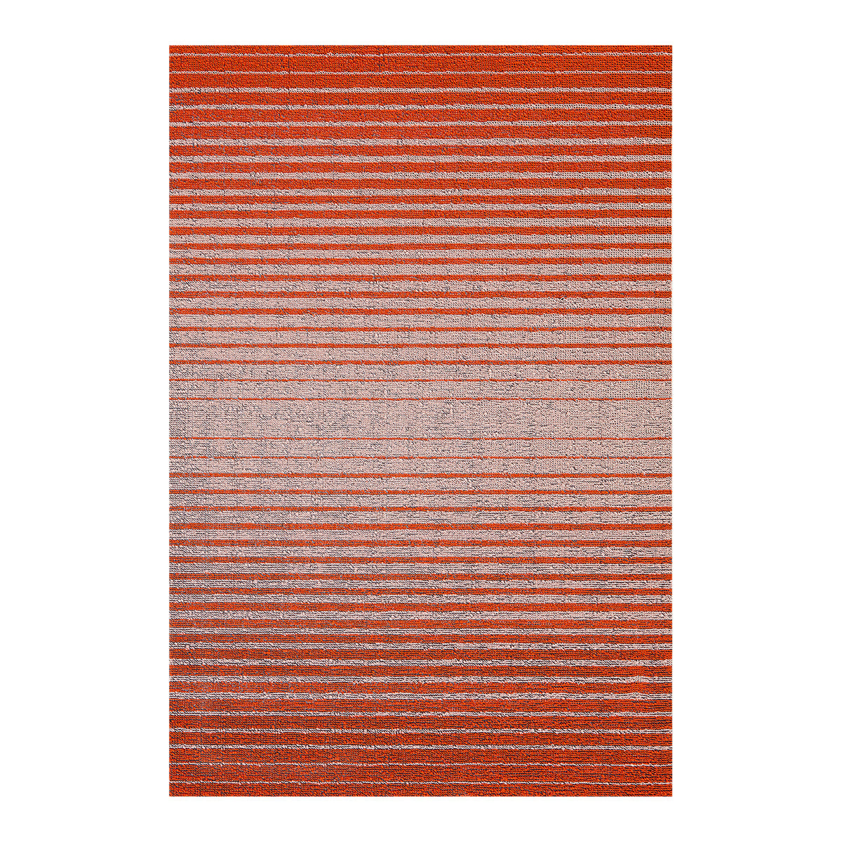 Domino Stripe Shag Mats - Apricot