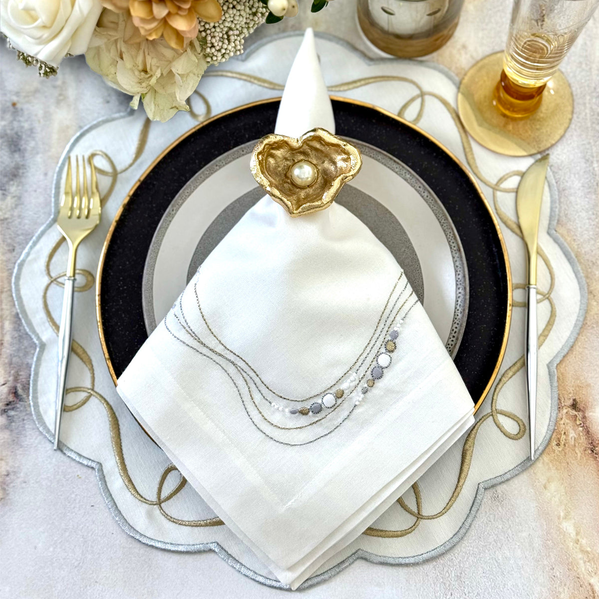 Bodrum Drift Flow Napkins — Bodrum collection image 2