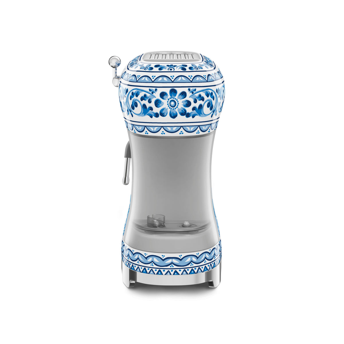 SMEG Manual Espresso Machine – Dolce&Gabbana Blu Mediterraneo (ECF02) – Blu Mediterraneo