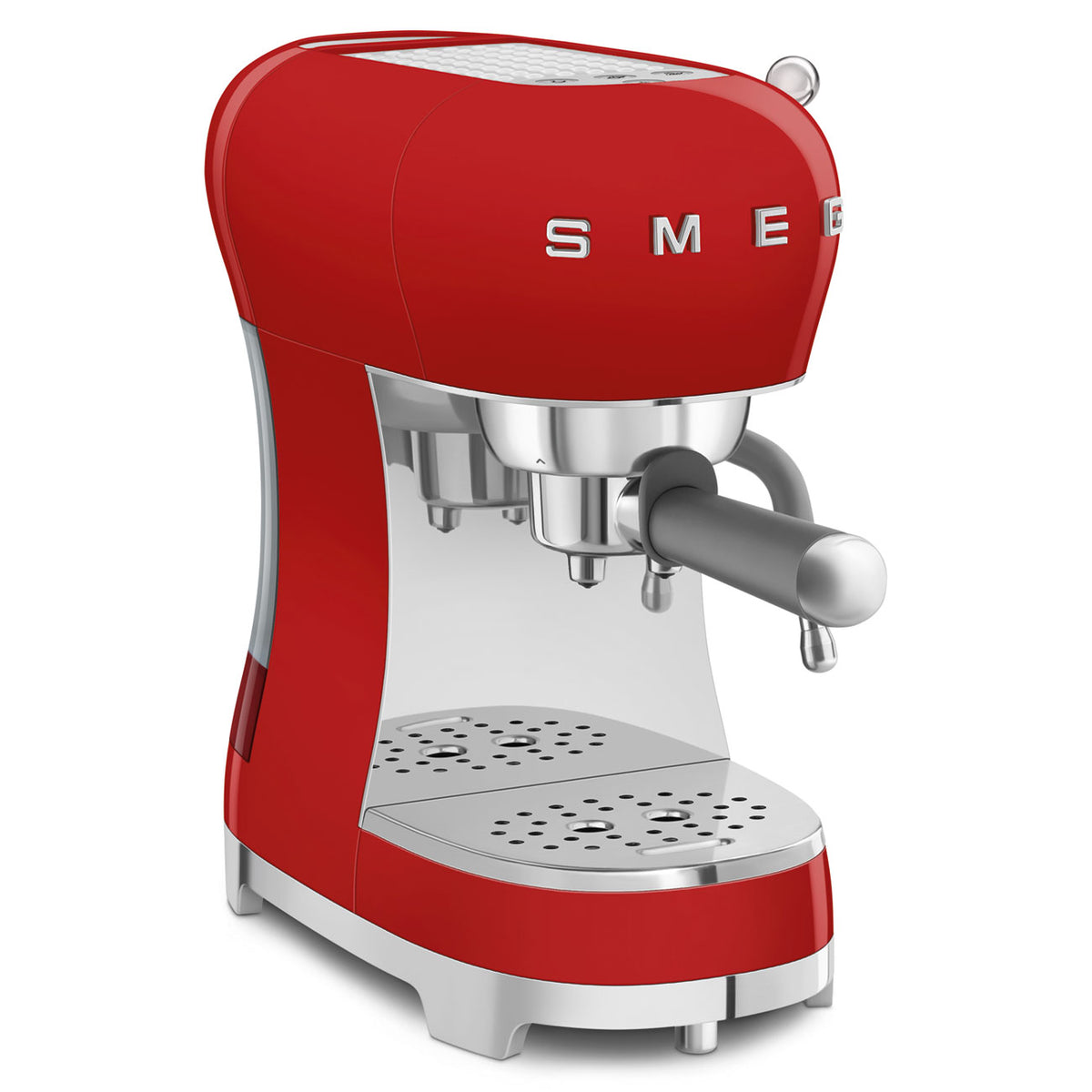 SMEG Manual Espresso Machine (ECF02) – Red