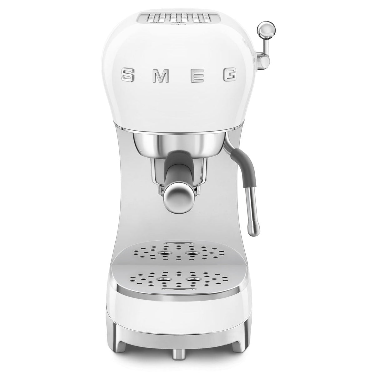 SMEG Manual Espresso Machine (ECF02) – White
