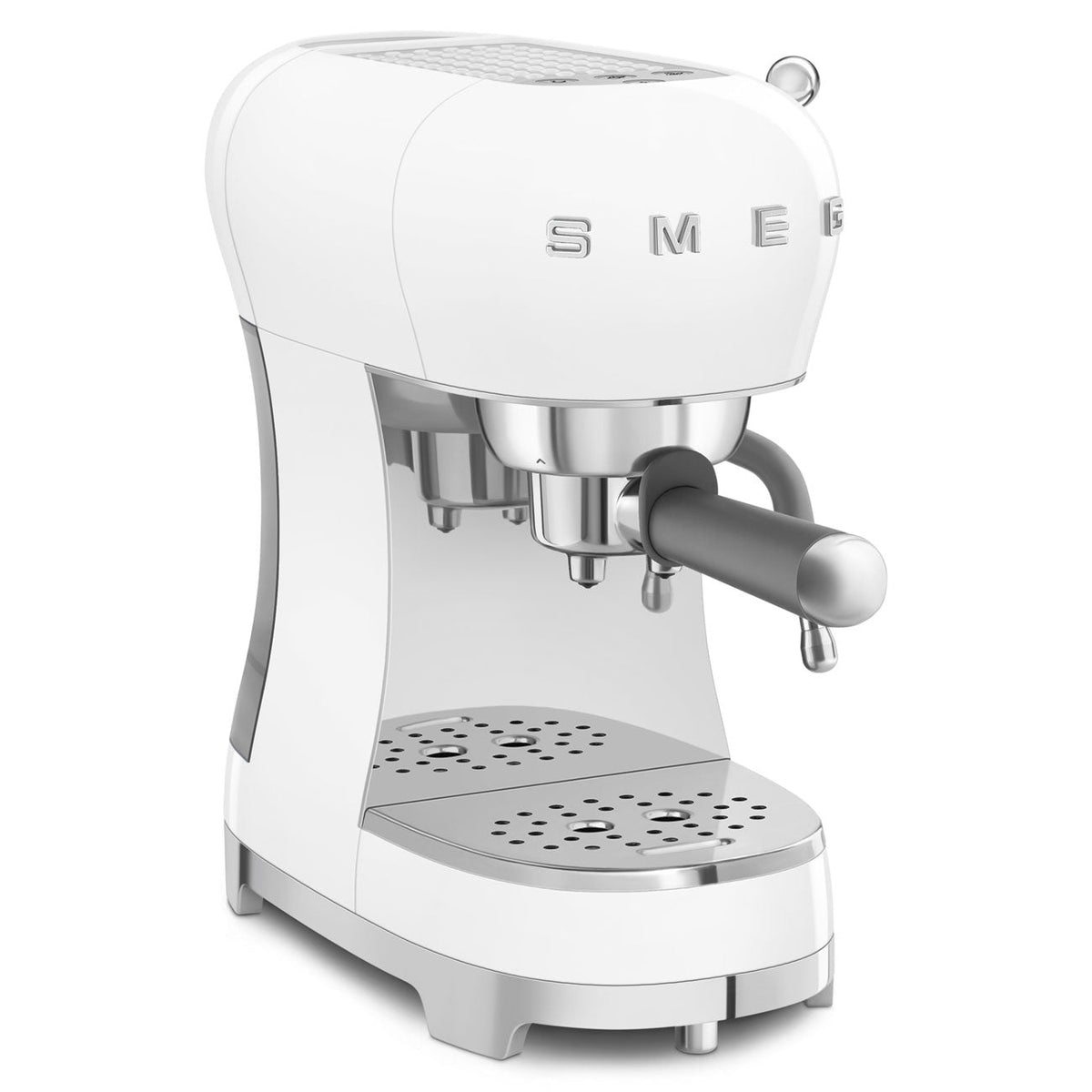 SMEG Manual Espresso Machine (ECF02) – White