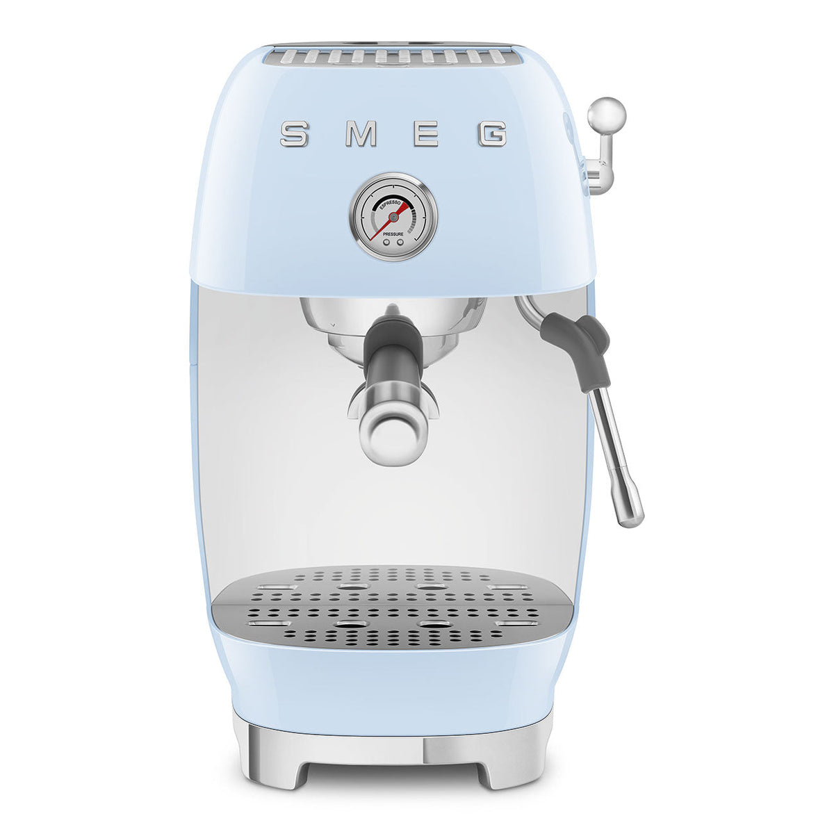 SMEG Manual Espresso and Cold Brew Machine (ECF03) – Pastel Blue