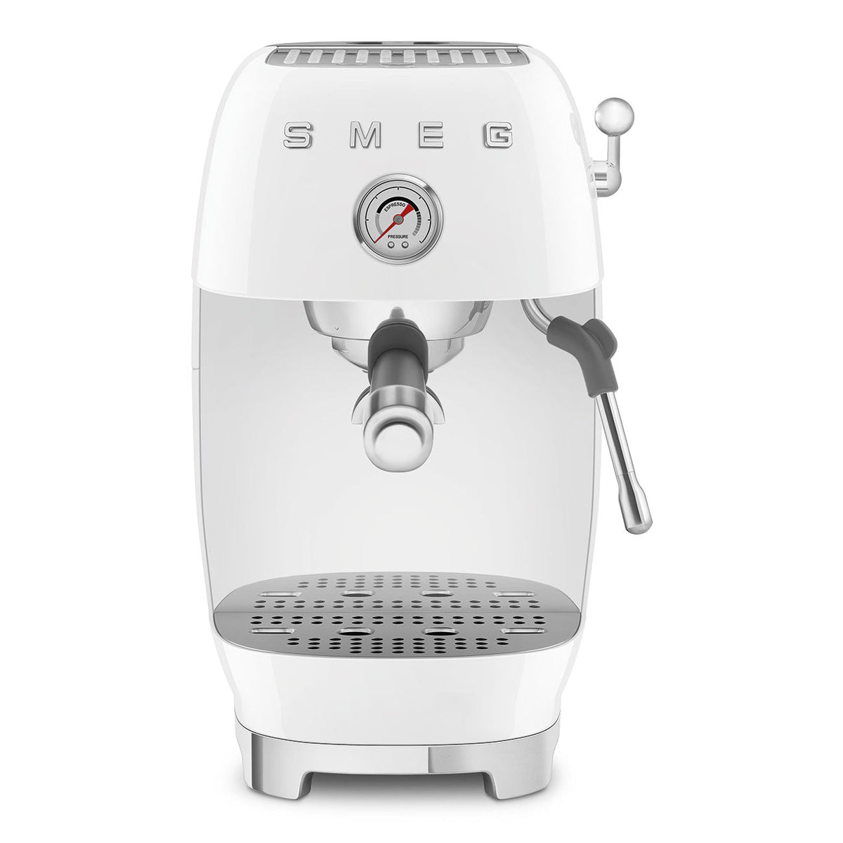 SMEG Manual Espresso and Cold Brew Machine (ECF03) – White