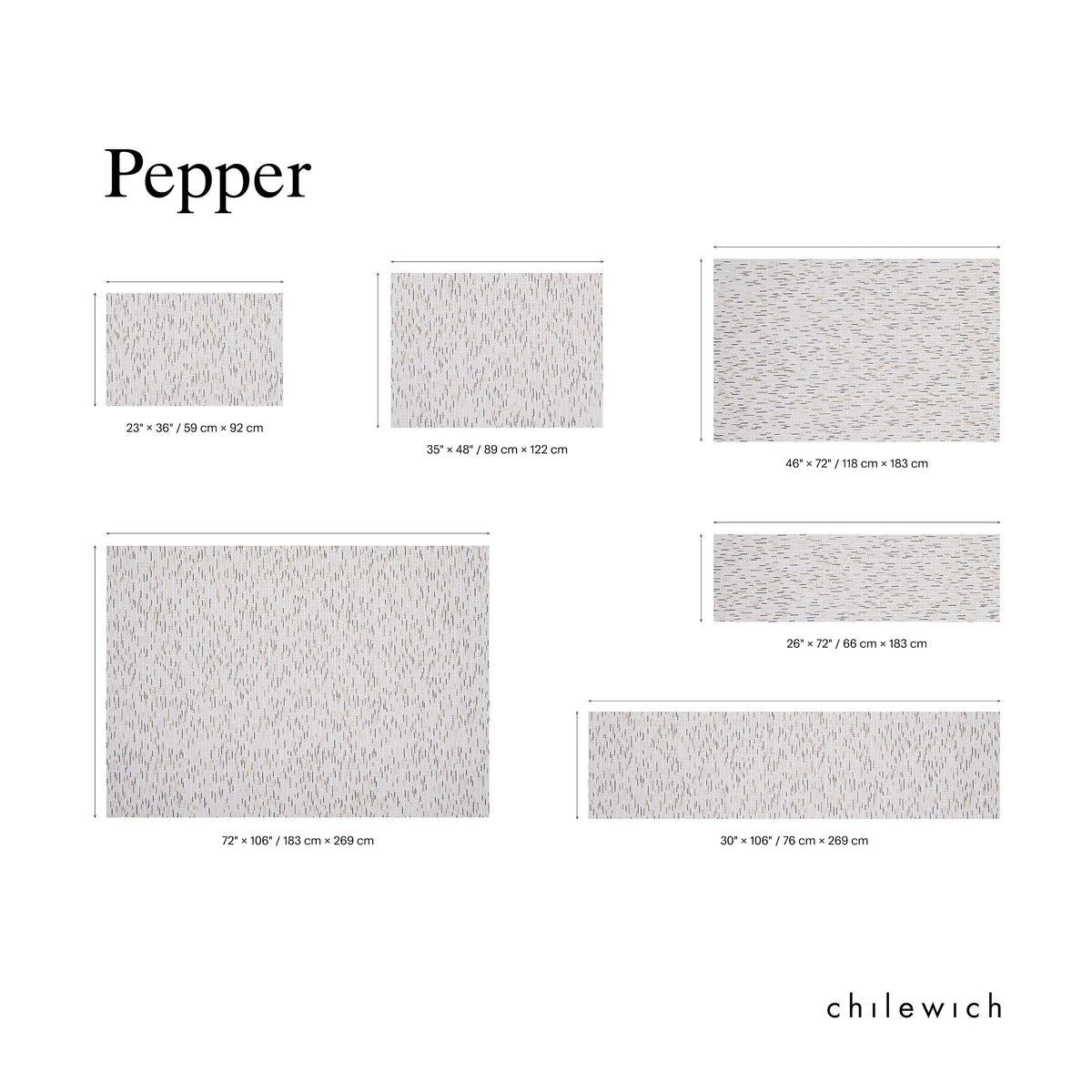 Pepper Rugs - Sesame