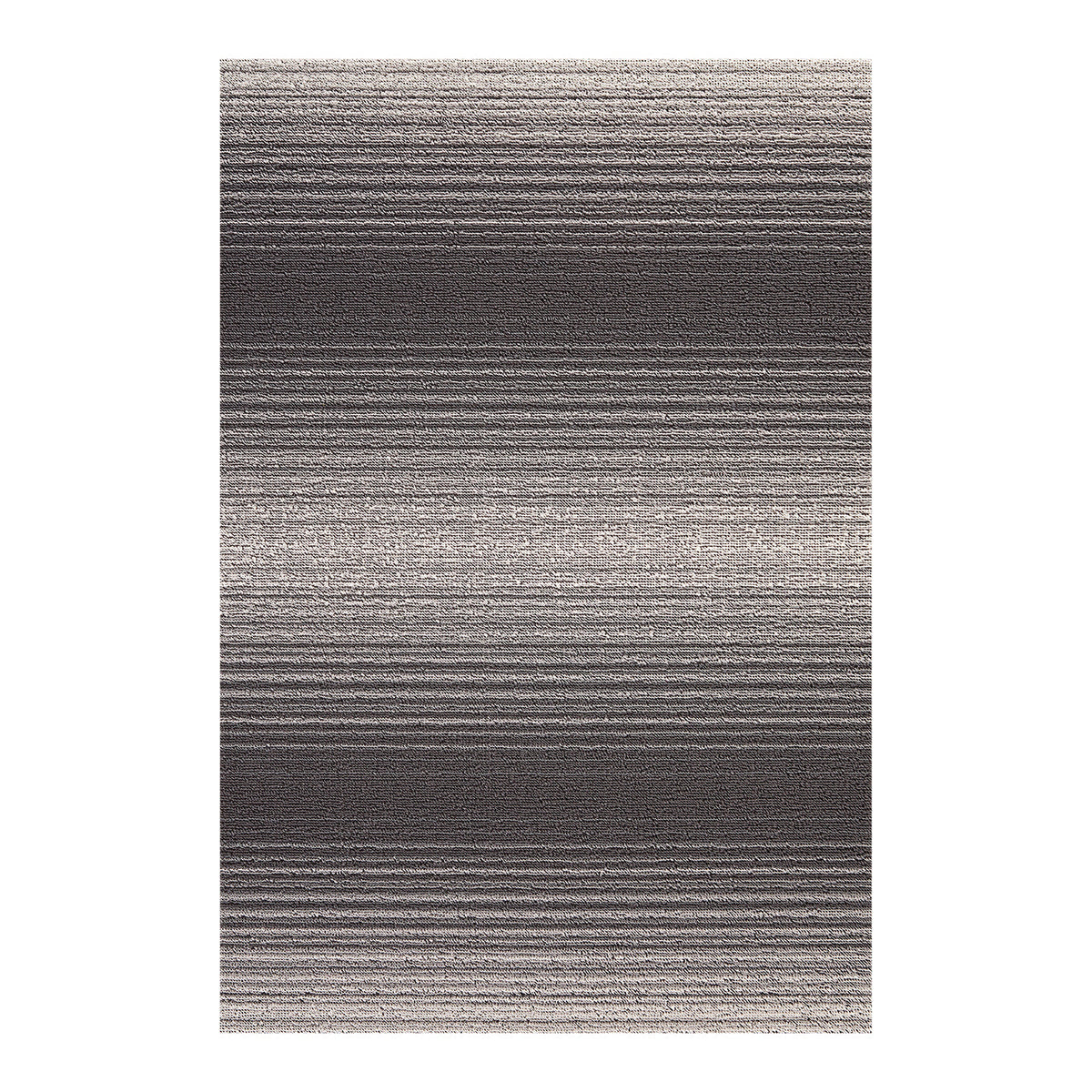 Fade Stripe Shag Mats - Stone