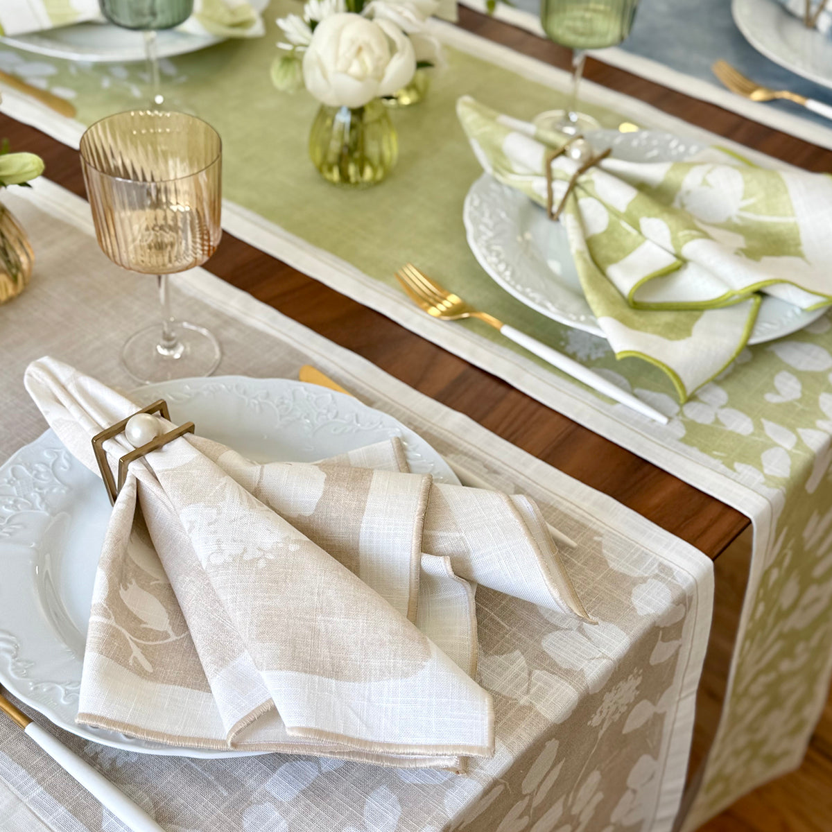 Bodrum Fleur de Lin Table Runners — Bodrum collection image 2