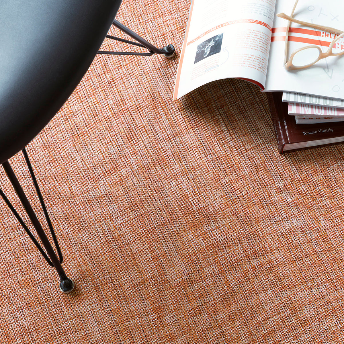 Mini Basketweave Rugs - Cinnamon