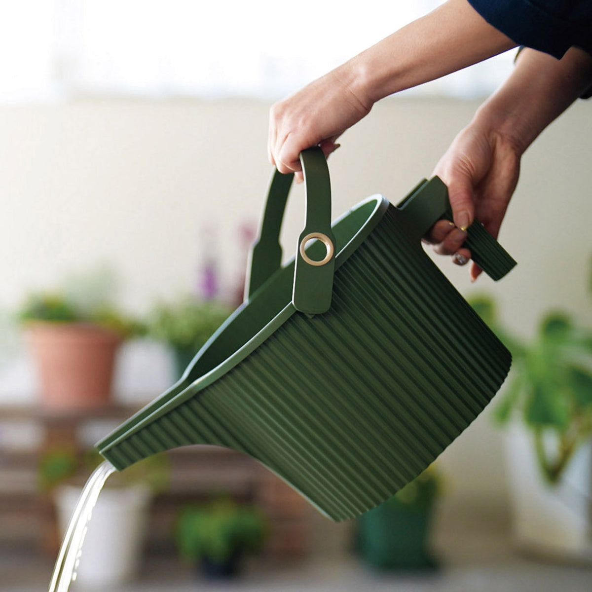 Hachiman Watering Cans - Garden Green