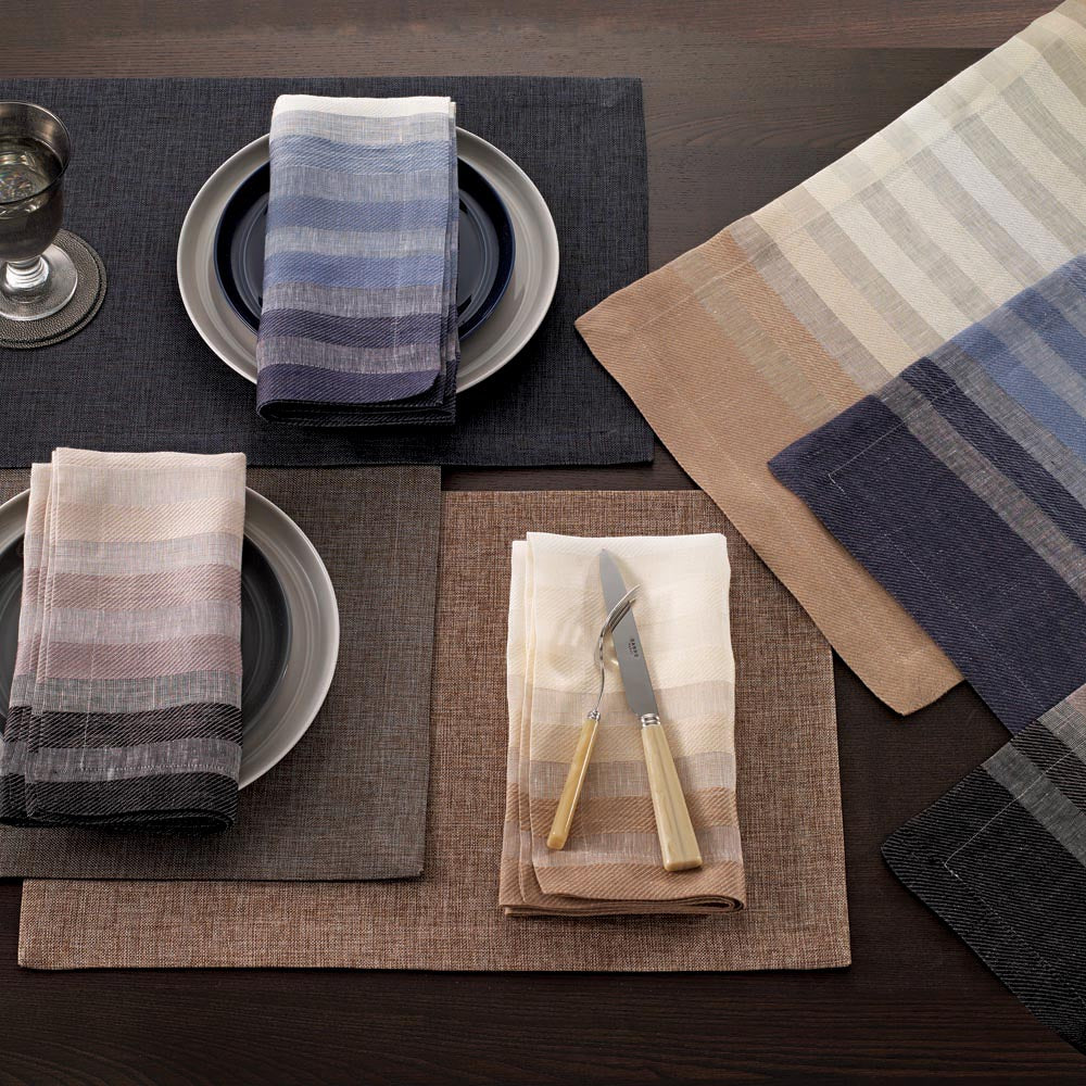 Bodrum Gradient Stripe Napkins — Bodrum collection image 2