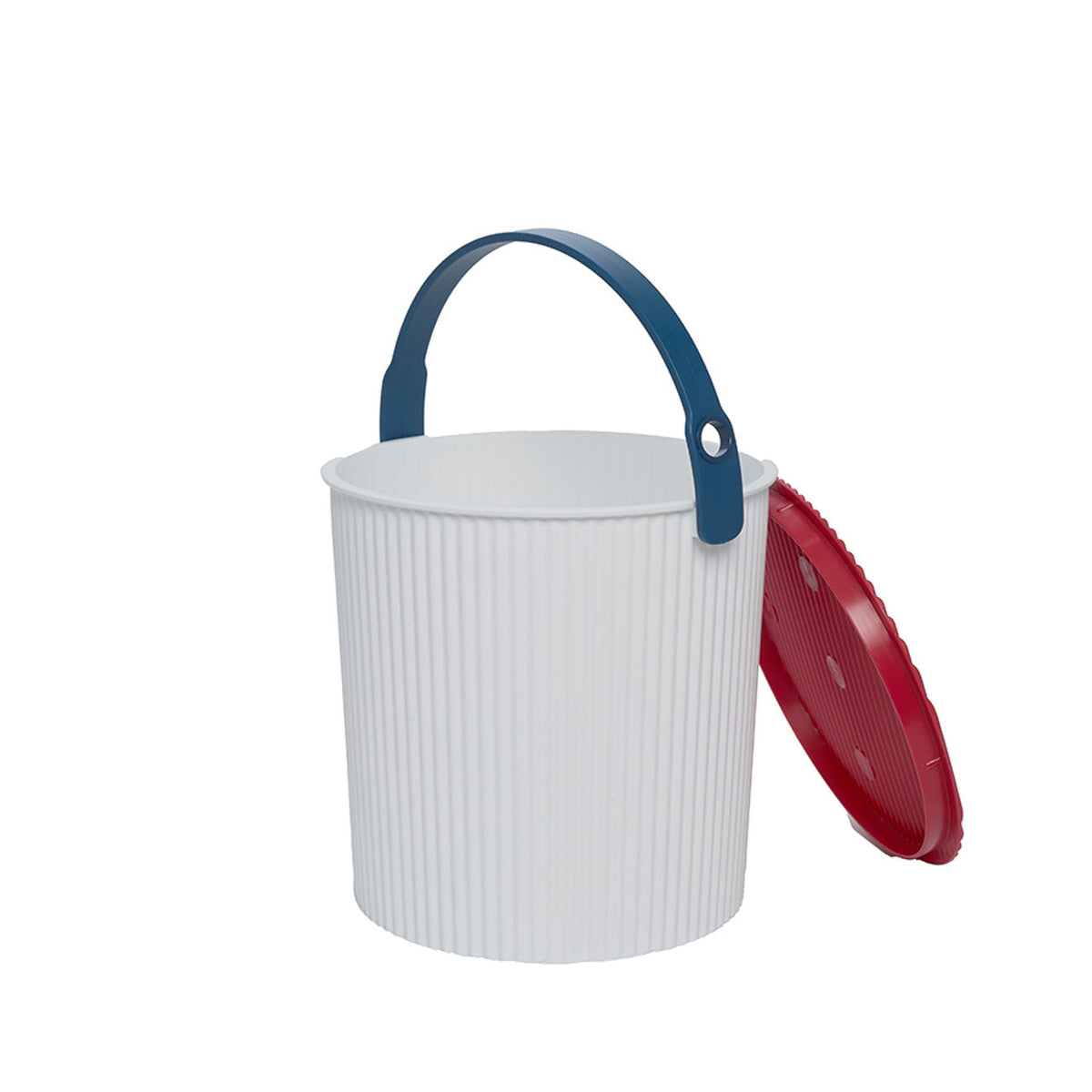 Hachiman Buckets - White Red Blue