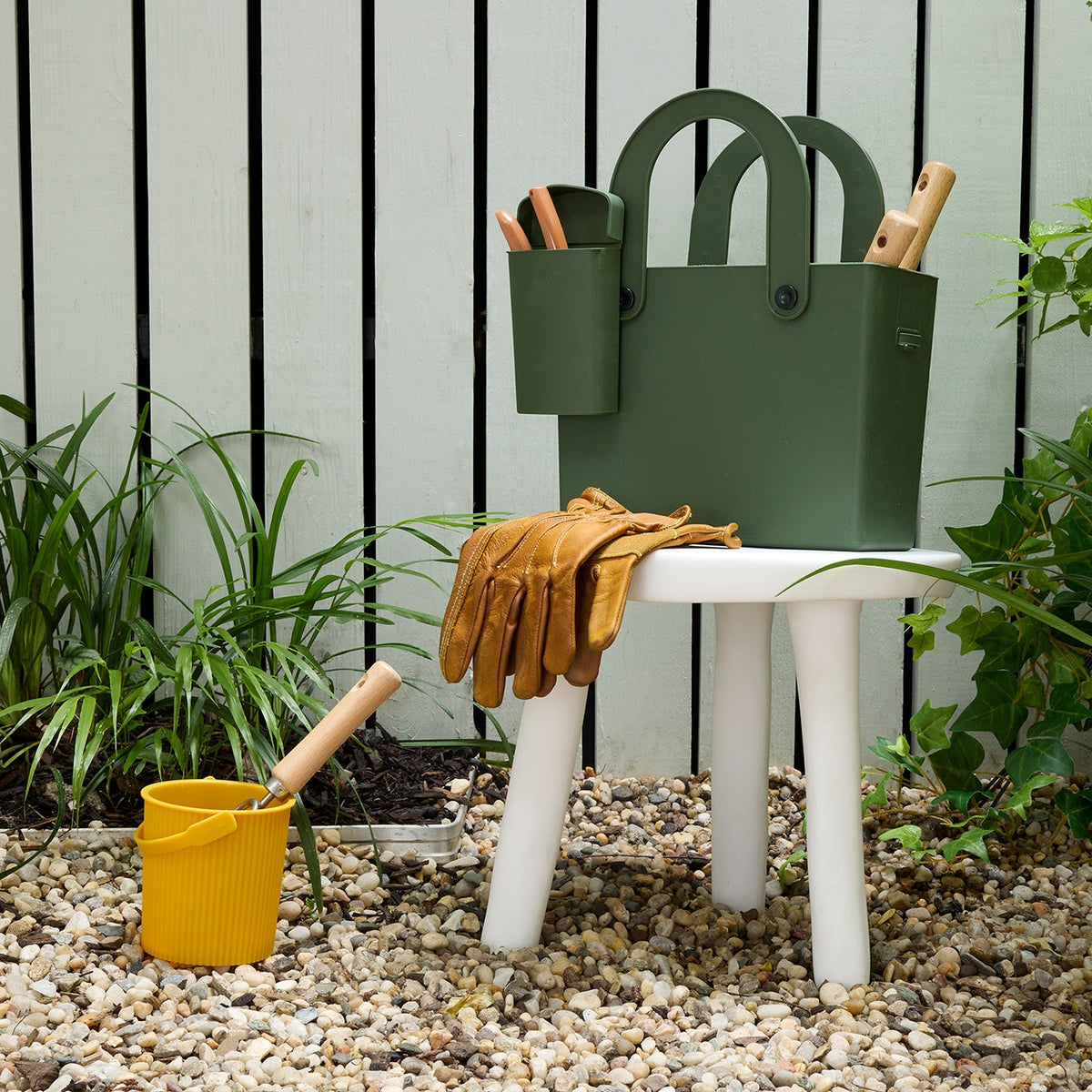 Hachiman Garden Tote with Pouch