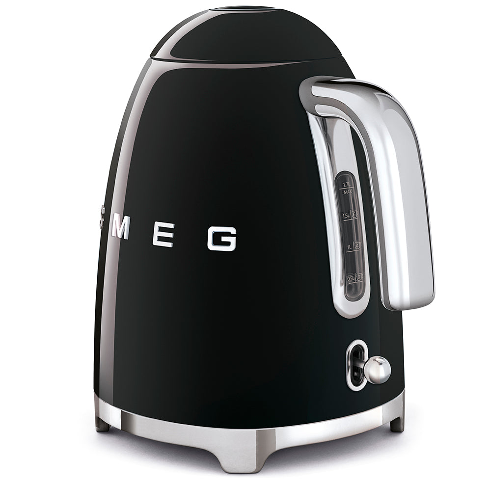 SMEG 7-Cup Electric Kettle (KLF03) – Black