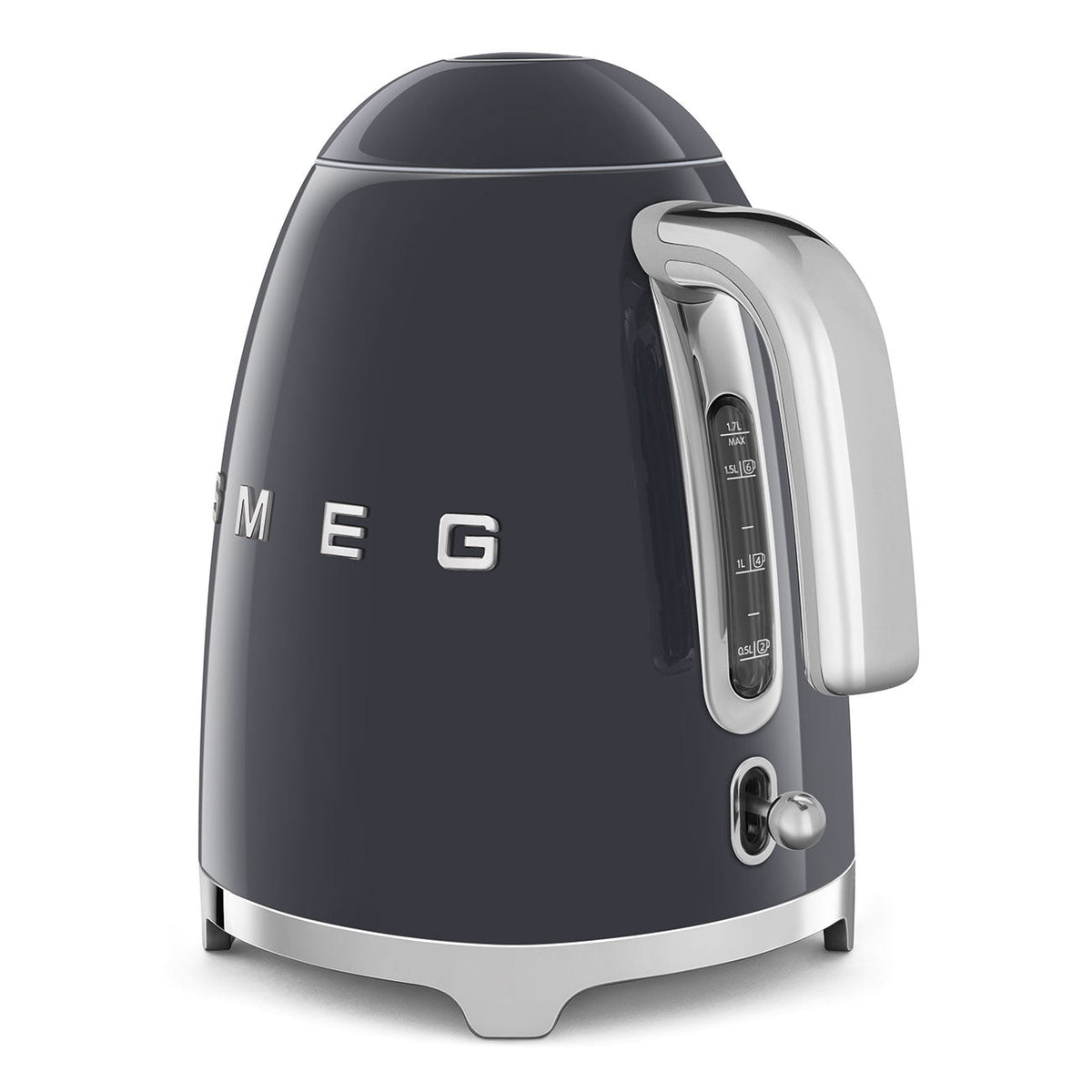 SMEG 7-Cup Electric Kettle (KLF03) – Slate Gray