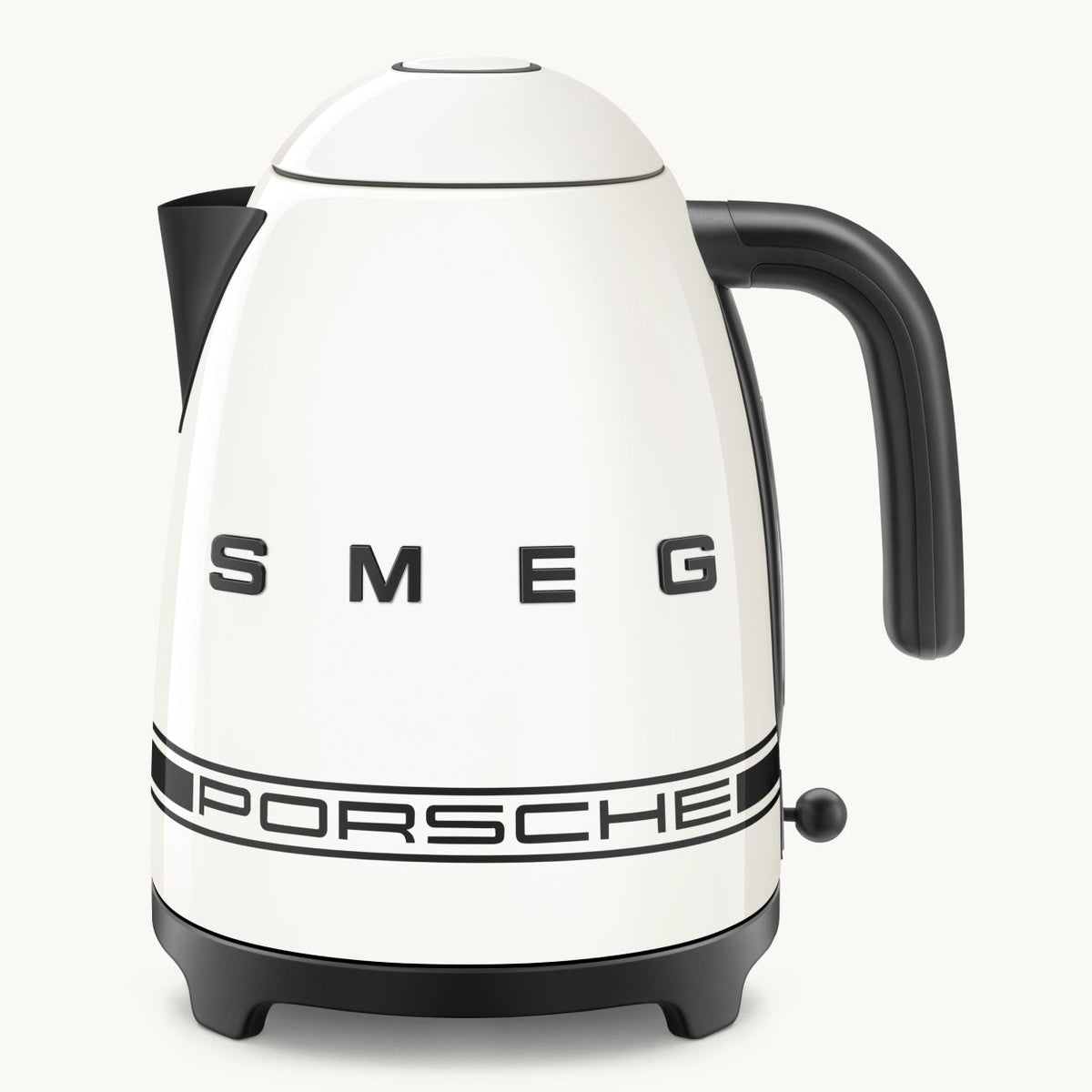 Porsche × SMEG 7-Cup Electric Kettle (KLF03) – Carrara White