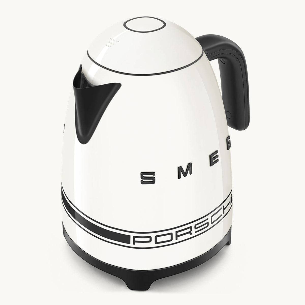 Porsche × SMEG 7-Cup Electric Kettle (KLF03) – Carrara White