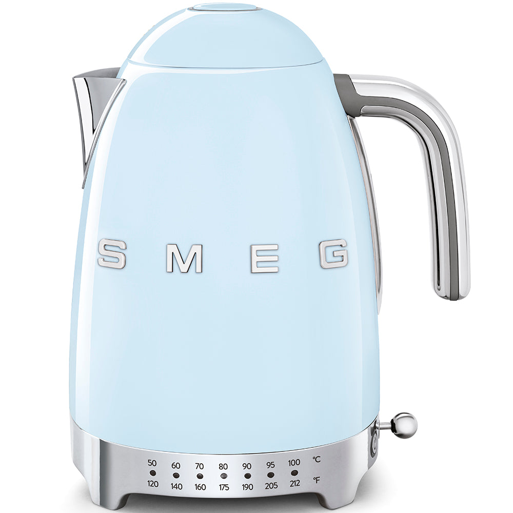 SMEG 7-Cup Variable Temperature Kettle (KLF04) – Pastel Blue