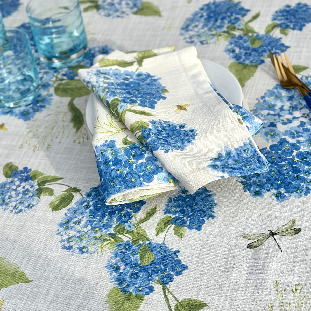 Bodrum Hydrangea Napkins — Bodrum collection image 2