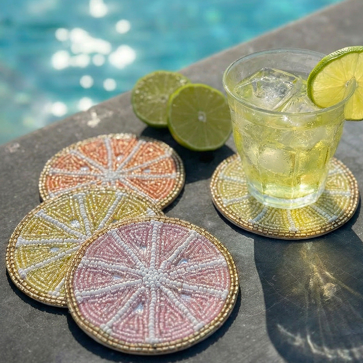 Bodrum Citrus Coasters — Bodrum collection image 1