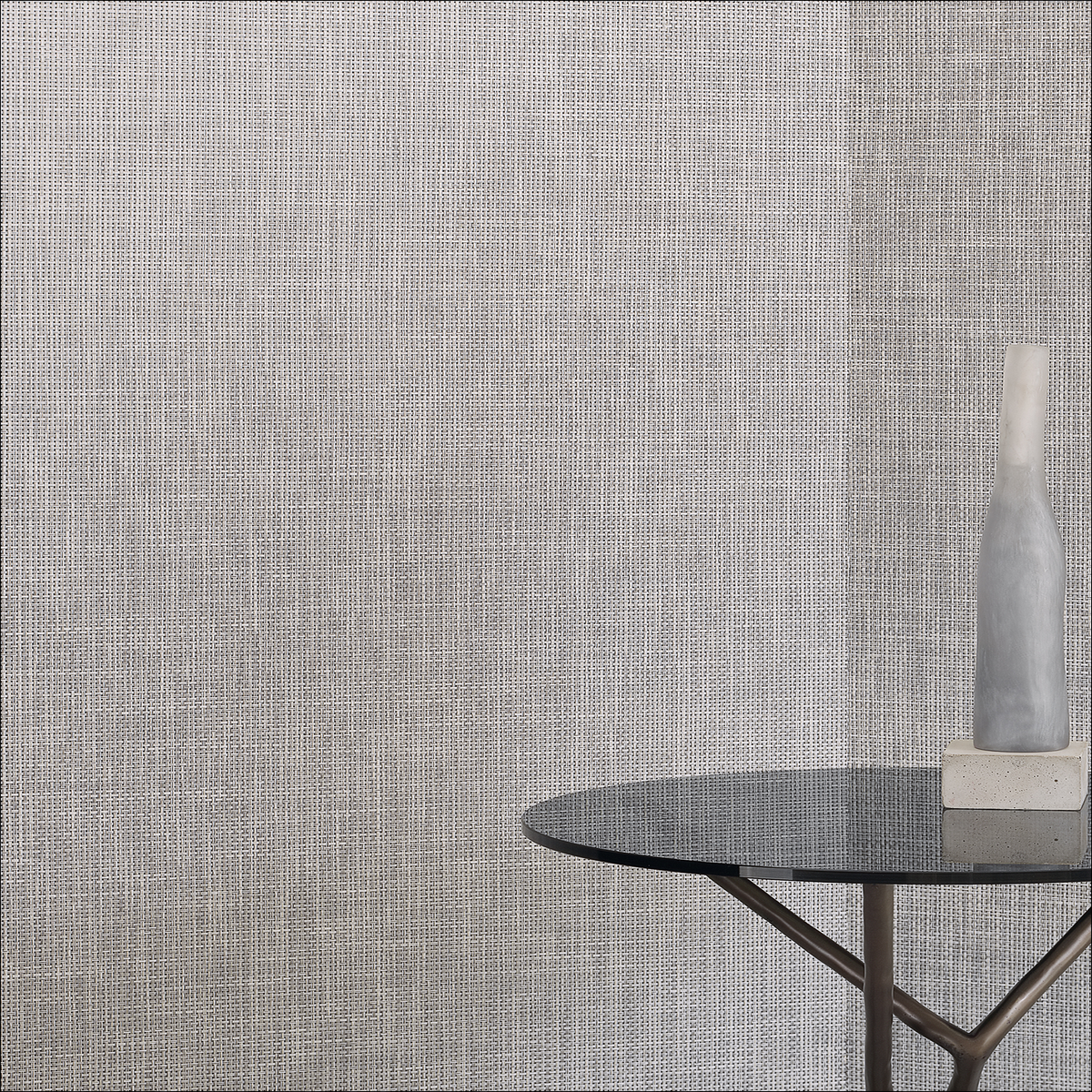 Basketweave Wall Textile Samples - Marble
