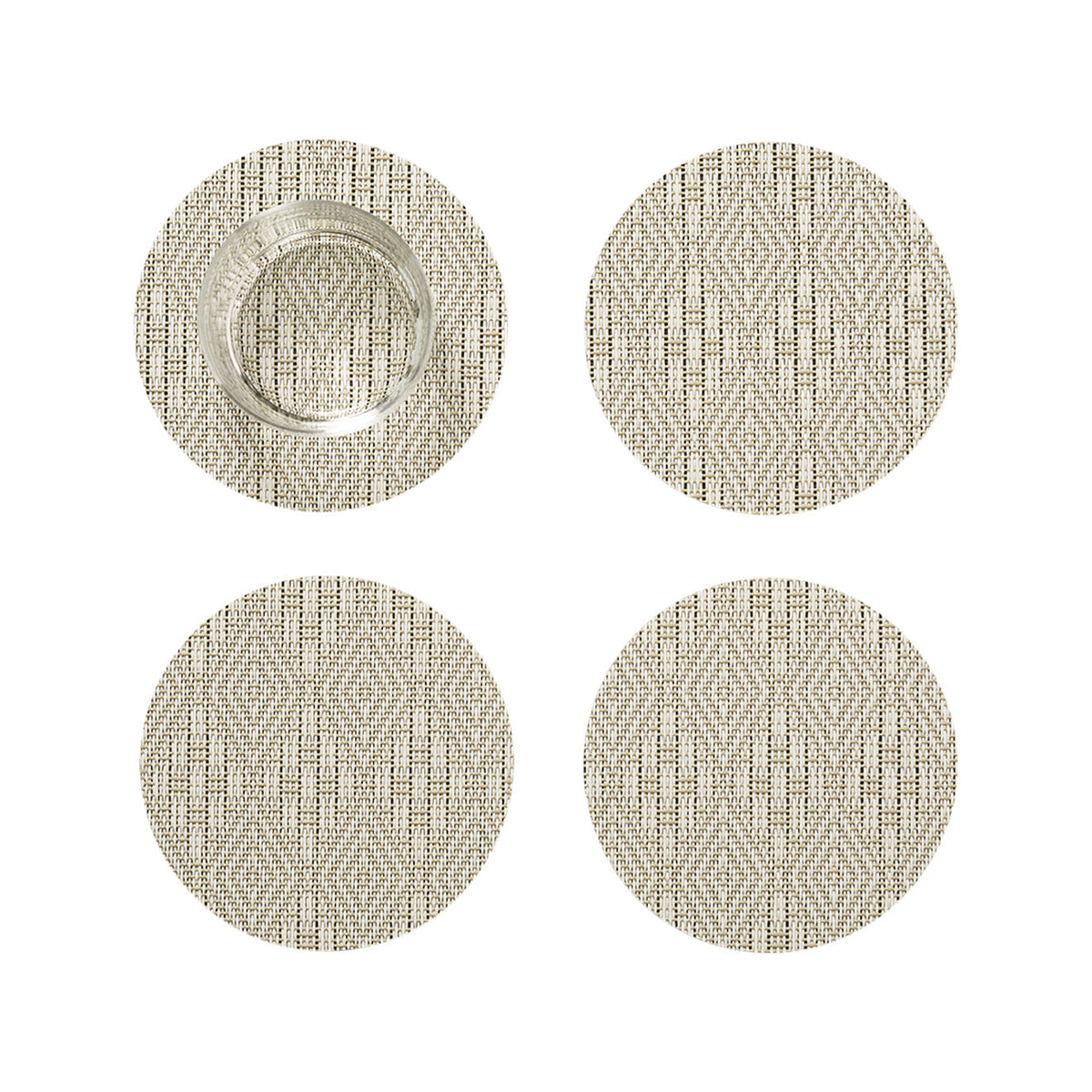 Boxwood Coasters - Flax